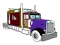 Laro American Trucks Coloring online