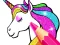 Laro Unicorn Coloring Book Glitter online