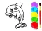 Laro Dolphin Coloring Book online