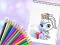 Laro Cute Animals Coloring Book online