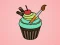 Laro Yummy Cupcake Coloring online