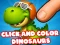 Laro Click And Colors Dinosaurs online