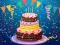 Laro Birthday cake puzzle online