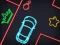 Laro Neon Car Puzzle online