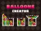 Laro Balloons Creator online