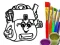 Laro Back To School: School Bag Coloring Book online