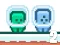 Laro Green and Blue Cuteman 2 online