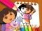 Laro Dora the Explorer the Coloring Book online