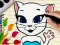 Laro Talking Angela Coloring Book online