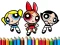 Laro PowerPuff Girls Coloring Book online