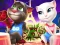 Laro Talking Tom and Angela Coloring online