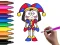 Laro Pomni Coloring Time online