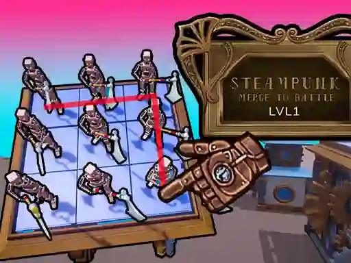 Laro Steampunk Merge To Battle online