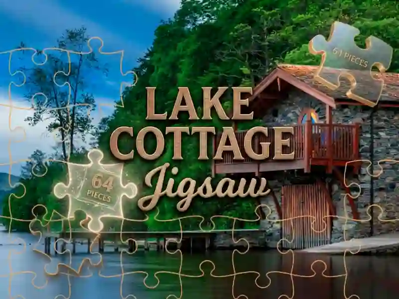 Laro Lake Cottage Jigsaw online