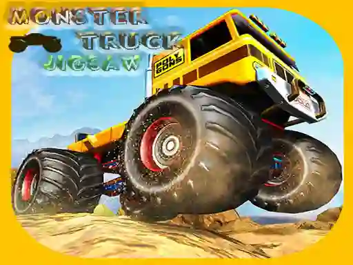 Laro Monster Trucks Jigsaw online