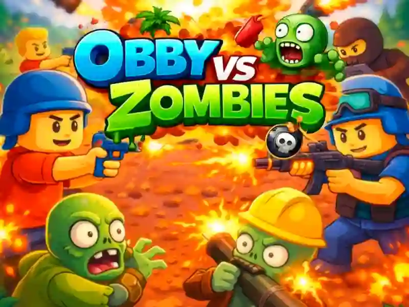 Laro Obby vs Zombies online