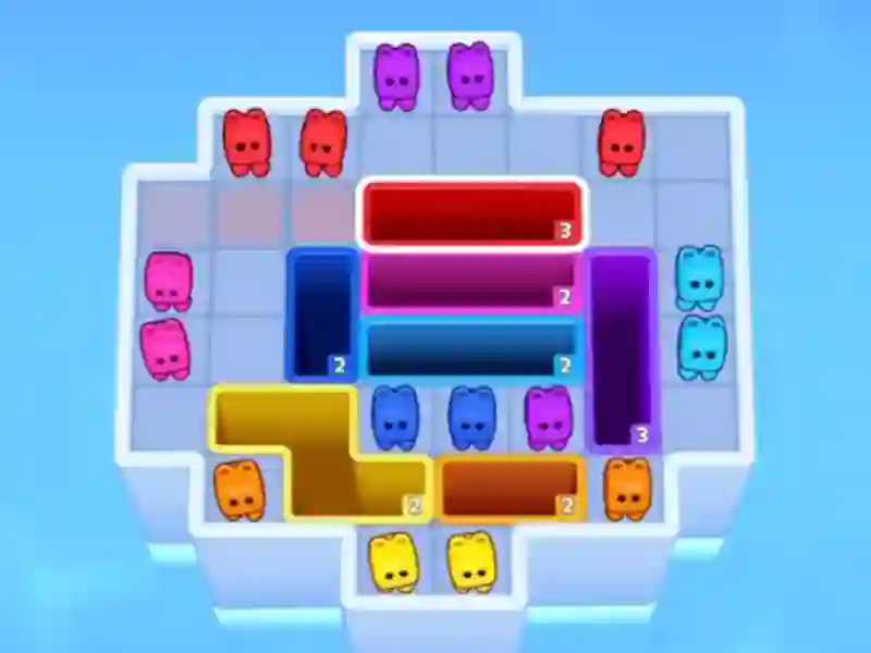 Laro Cube Drop Puzzle online