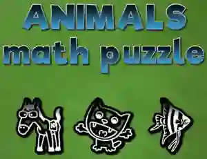 Laro Animals Math Puzzles online
