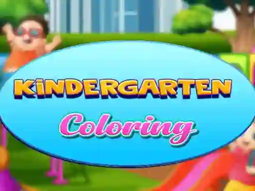 Laro Kindergarten Coloring online
