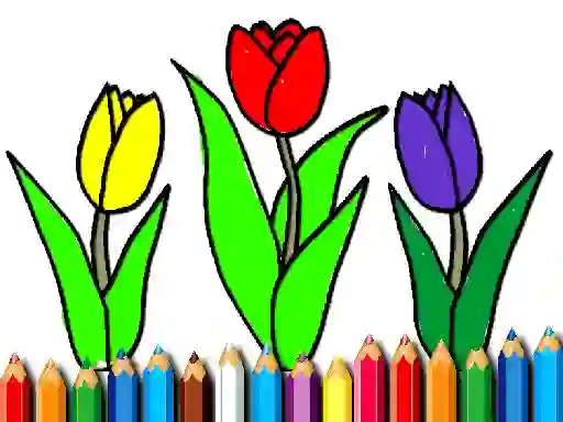 Laro Back To School: Spring Time Coloring Book online