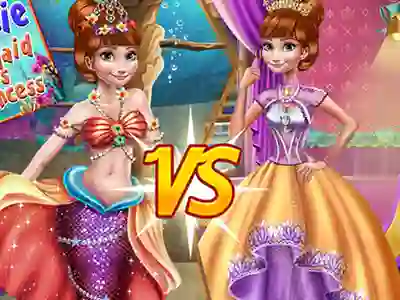 Laro Anna mermaid vs princess online