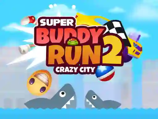 Laro Super Buddy Run 2 Crazy City online
