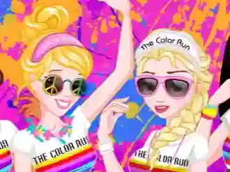 Laro Princess Color Run online