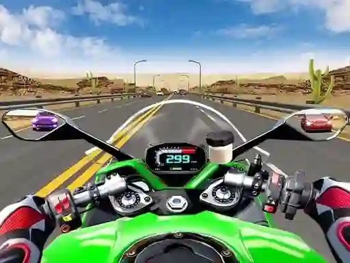 Laro Moto Road Rash 3D 2 online