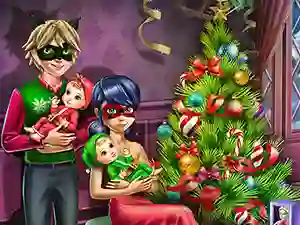 Laro Dotted Girl Family Christmas online