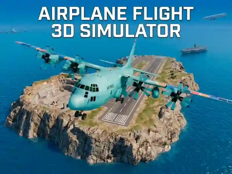 Laro Airplane Flight 3D Simulator online