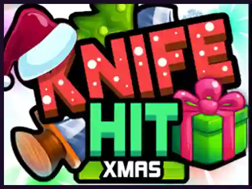 Laro Knife Hit Xmas online
