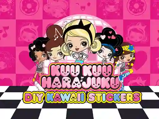 Laro Kuu Kuu Harajuku Stickers online