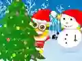 Laro Minions Christmas Snowball Wars online