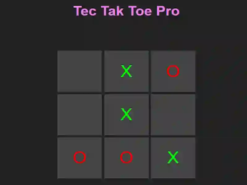 Laro Tec Tak Toe Pro online