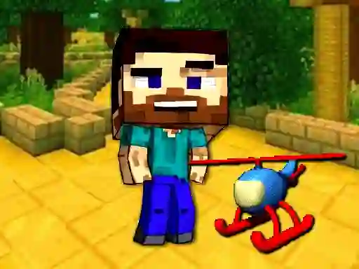 Laro Mineblock Helicopter Adventure online