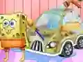 Laro Spongebob Car Cleaning online