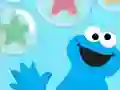 Laro 123 Sesame Street: Cookie's Color Burst online