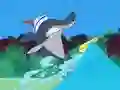 Laro Zig und Sharko:: A mad trip on waves online