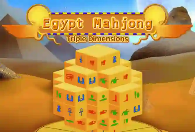 Laro Egypt Mahjong Triple Dimensions online