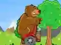 Laro Bear on a Scooter online