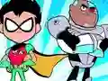 Laro Teen Titans Jigsaw online