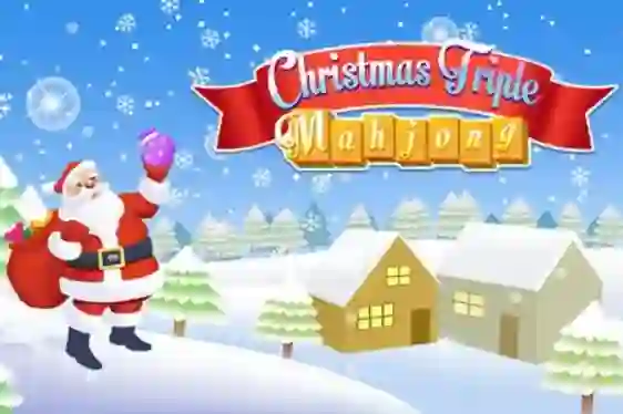 Laro Christmas Triple Mahjong online