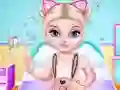 Laro Naughty Baby Elsa's Weekend online