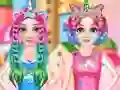 Laro Princesses Rainbow Unicorn Hair Salon online