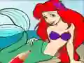 Laro Princess Mermaid Coloring Game online
