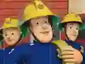Laro Fireman Sam Puzzle Slider online