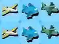 Laro Big Fast Airplanes Match 3 online