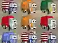 Laro Garbage Trucks Matching online