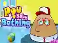 Laro Pou Baby Bathing online