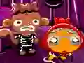 Laro Monkey Go Happy Stage 575 Monkeys Go Halloween online